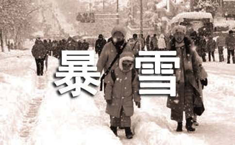 暴雪冰冻天气的应急预案(精选9篇)