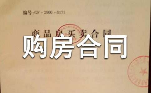 个人二手房购房合同