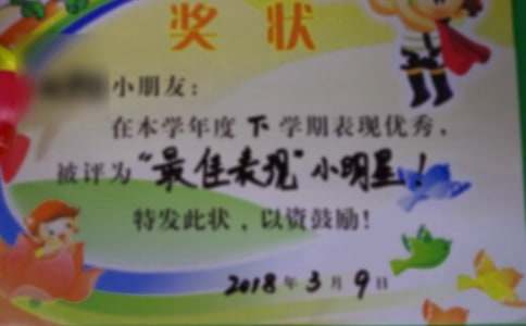 实用的奖状作文400字